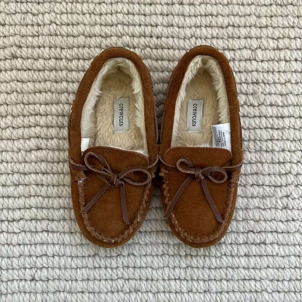 Crewcuts boys moccasin slippers
